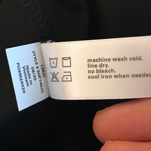 Three Dots Hi Rise Ponte Pant Black Large NWT $128 - Picture 8 of 8